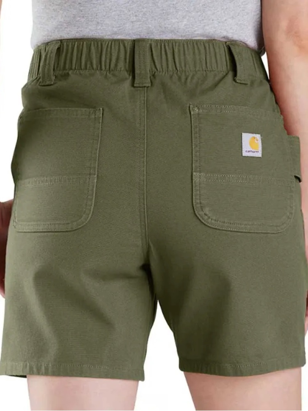 Carhartt rugged flex relaxed fit canvas shorts size 2 Regular